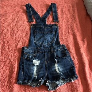 Dickies Blue Denim Overalls
